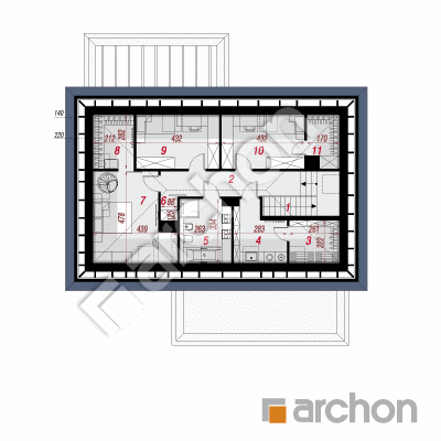 Dom w przebiśniegach 16 (G2)