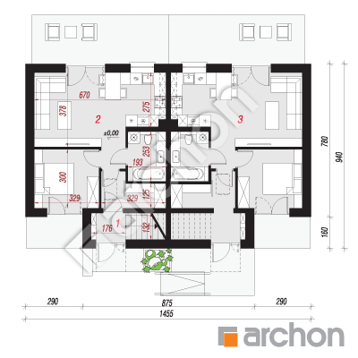 Dom przy skwerze 2 (E)