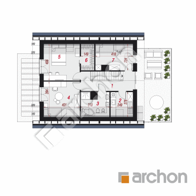 Dom w dipladeniach 2