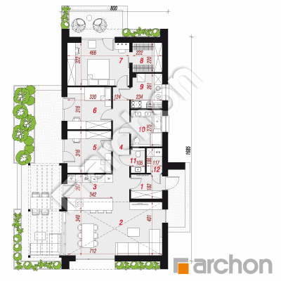 Dom w azollach 2 (E)