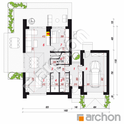Dom w geranium (GE) OZE