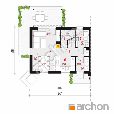 Dom w everniach 6 (B)