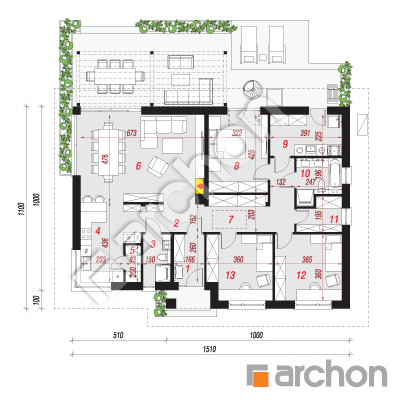 Dom w santolinach 6 (E) OZE
