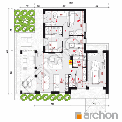 Dom w pysznogłówkach (GE)