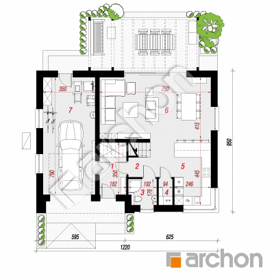 Dom w aurorach 23 (GE) OZE