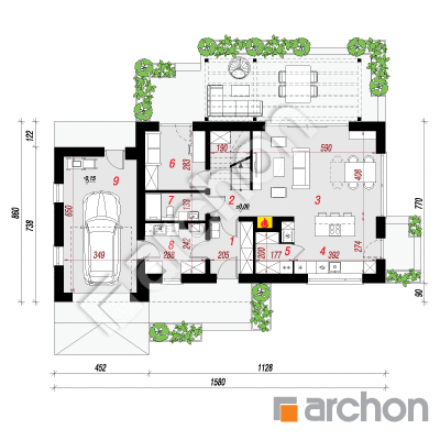 Dom w ostrokrzewie 2 (G)