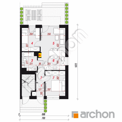 Dom w bratkach 23 (R2B)