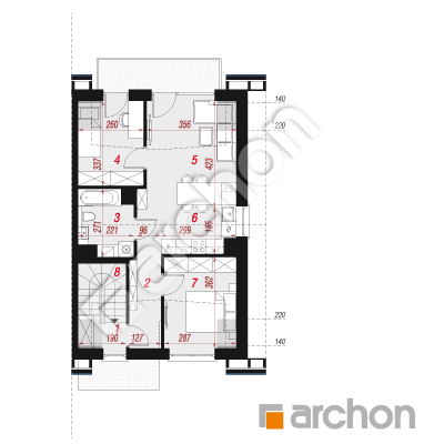 Dom w bratkach 23 (R2B)