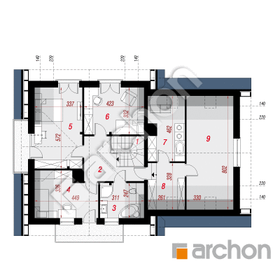 Dom w rododendronach 20 (G2N)