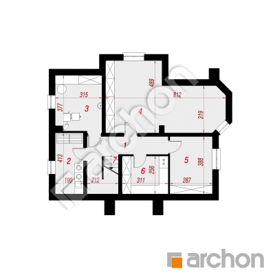 Dom w mirabelkach (P)