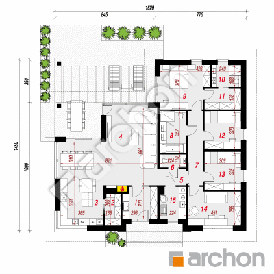 Dom w przebiśniegach 4