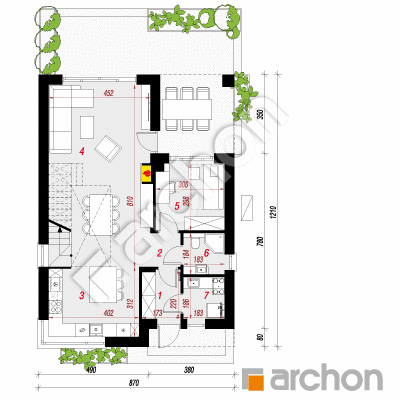 Dom w iglicach (E) OZE