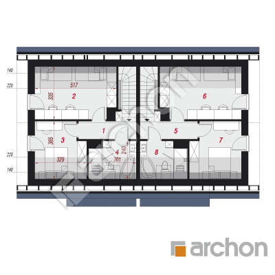 Dom w borówkach (R2N)