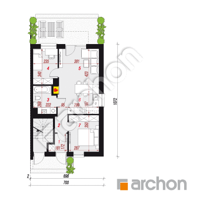 Dom w bratkach 3 (R2B)