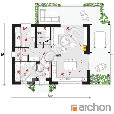 Dom w zielistkach 14