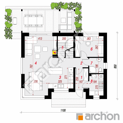 Dom w wisteriach 8 (N)
