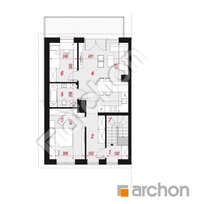 Dom w bratkach 16 (R2B)