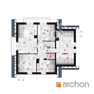 Dom w rododendronach 27