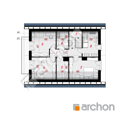 Dom w śnieguliczkach