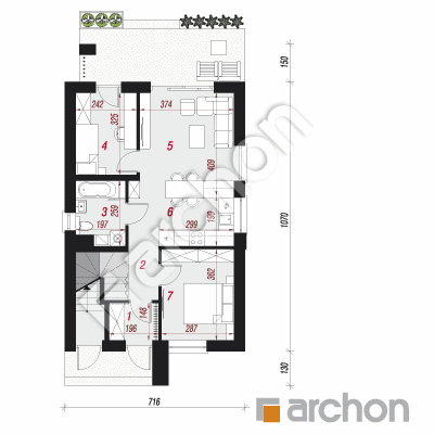 Dom w bratkach 7 (R2)