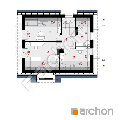 Dom w mandarynkach (P)