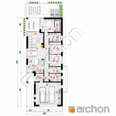 Dom w modrzewnicy 9 (G2)