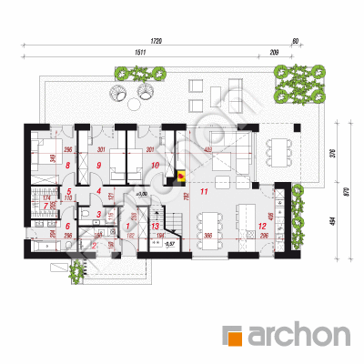 Dom w kosaćcach 18 (E) OZE