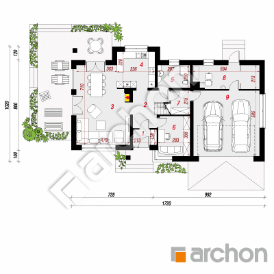 Dom w bugenwillach (G2)