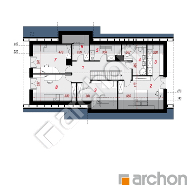 Dom w bugenwillach (G2)