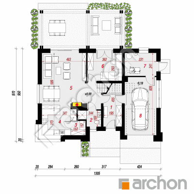 Dom w goździkowcach