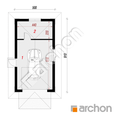 Garaż 1-stanowiskowy G29