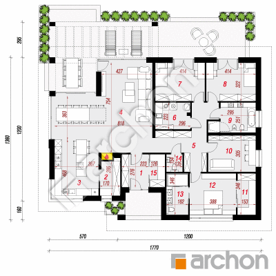 Dom w przebiśniegach 3