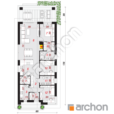 Dom pod pomarańczą 3