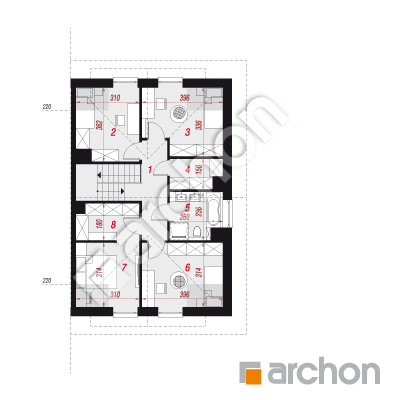 Dom w narcyzach 14 (B)