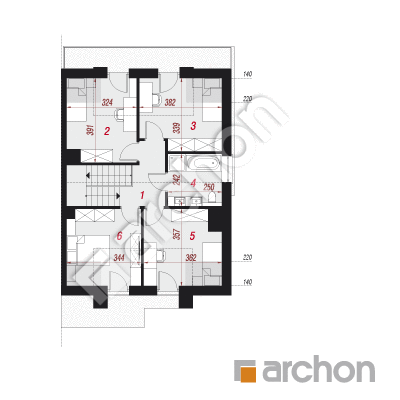 Dom w klematisach 27 (B)