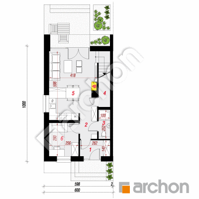 Dom w tunbergiach 4 (B)