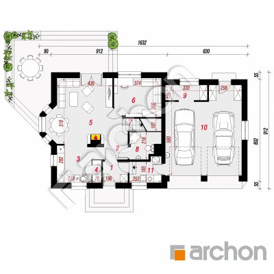 Dom w rododendronach 6 (G2)
