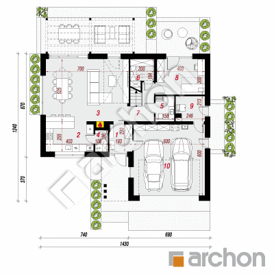 Dom w arganiach (G2E)