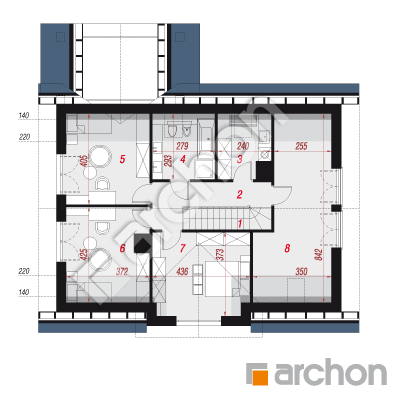 Dom w balsamowcach 7