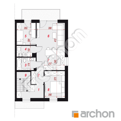 Dom w bratkach 25 (R2BE)