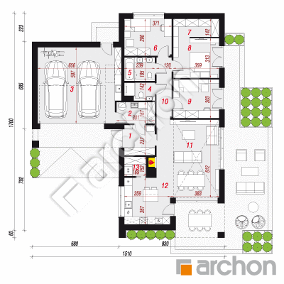 Dom w kosaćcach 9 (G2N)