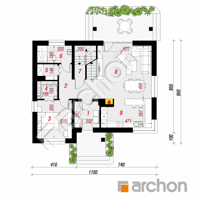 Dom w jabłonkach 4 (P)