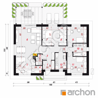 Dom w lipiennikach 6 (E) OZE