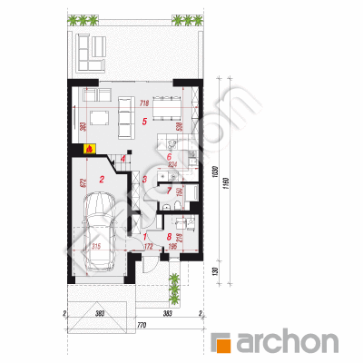 Dom w klematisach 28 (S)