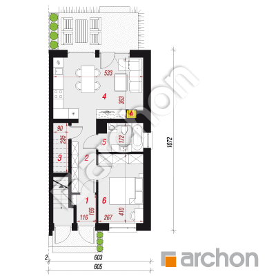 Dom w bratkach 8 (R2BA)