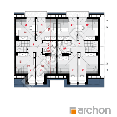 Dom w klematisach 9 (R2BTA)