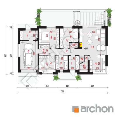 Dom w kostrzewach 2 (G)