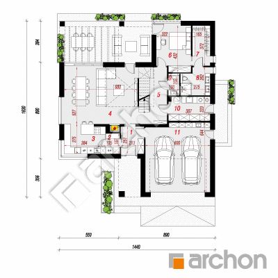 Dom w przebiśniegach 21 (G2)