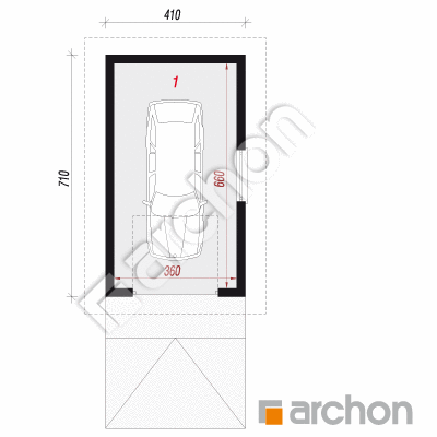 Garaż 1-stanowiskowy G5