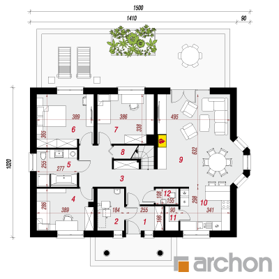 Dom pod jarząbem 12